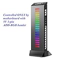DEEPCOOL GH-01 A-RGB Graphics Card GPU Brace Support Holder, Addressable RGB, ONLY Controlled by Motherboard with 5V 3-pin ADD-RGB Header, Support up to 5Kg Graphics Card, Wire Hiding