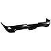 IKON MOTORSPORTS Rear Bumper Lip Compatible With 2005-2006 ACURA RSX, Polyurethane (PU) Unpainted Black Finisher