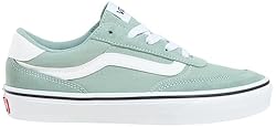 Vans Brooklyn Girls' Trainers, Suede Canvas Iceberg