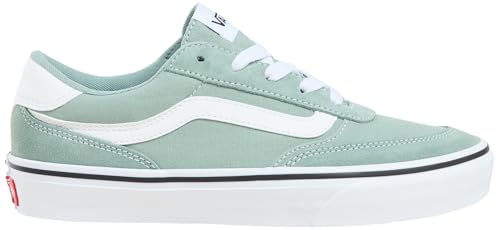 Vans Brooklyn Girls' Trainers, Suede Canvas Iceberg