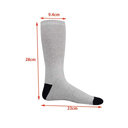 Verwarmde sokken voor mannen/vrouwen, oplaadbare elektrische verwarmde sokken, ademende comfortabele verwarmingssokken… - Image 3