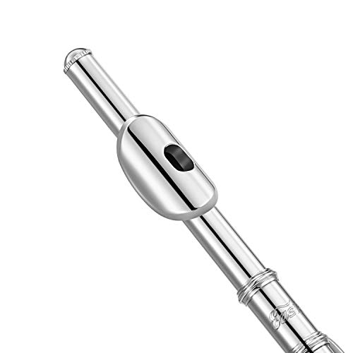 Eastar EPC-1 Nickel Plated Piccolo Key of C 2-Piece With Hard Case Fingering Chart, Cleaning Rod, Cloth, Swab and Gloves - Thumbnail 2