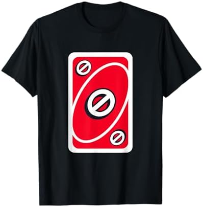 Amazon.com: UNO - Red Skip Card T-Shirt : Clothing, Shoes & Jewelry