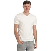AyA | Men's Organic Pima Cotton V-Neck T-Shirt | White S