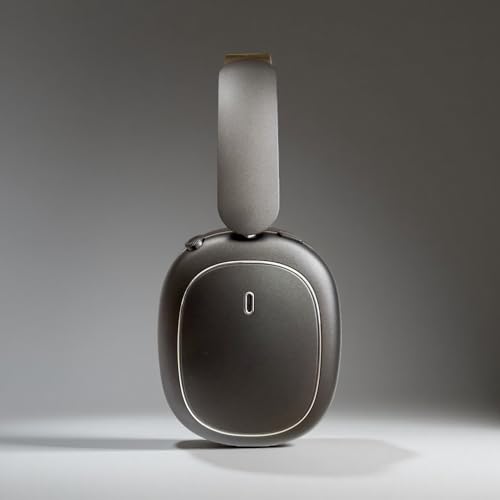 TEISCHE ND905-ANC Wireless Headphones with Bluetooth 5.4 Headband, Active Noise Cancellation (3 Modes), 3 Equalizers, 40H Autonomy, Magnetic Pads and Dual Connection (Black)