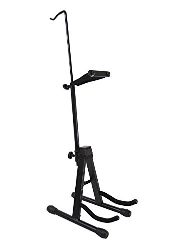 Gearlux adjustable foldable violin stand with hook for …
