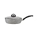 BALLARINI 75001-648 Parma Forged Aluminum Nonstick Saute Pan with Lid, 2.9 quart, Silver