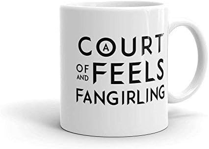 BeauMUG A Court of Feels and Fangirling, ACOTAR Coffee Mug, ACOWAR, ACOMAF, Bookish Coffee Mug, Rhysand, Feysand, Sarah J Maas, A Court of Thorns and Roses 11oz no.677235