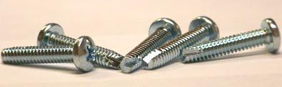 6-32 X 3/8 Type 23 TCS/Phillips/Round Head/Steel/Zinc / 10,000 Pc. Carton