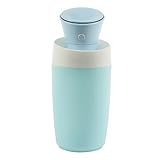 Teika USB Cool Mist Ultrasonic Humidifier with Stylish Design, Portable, Easy to Carry - Silent for Baby Room, Living Room, Cars and Office, Added A Water Cup for Humidifier Color Blue