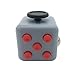 Maggift Fidget Cube Dice toy Stress Cube relieve Anxiety (Gray-red)