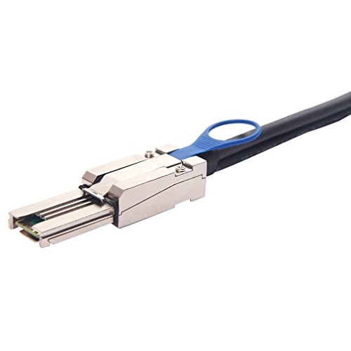 image for 10Gtek SFF-8088 to SFF-8088 External Mini SAS HD Cable, 3G/6Gbps SAS2.