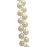 14mm Large Ivory Pearls Faux Crystal Beads by The Roll for Wedding Decoration
