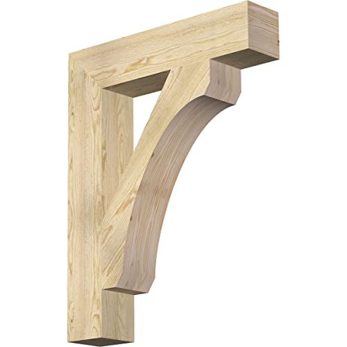 6"W x 30"D x 38"H Legacy Block Rough Sawn Bracket, Douglas Fir