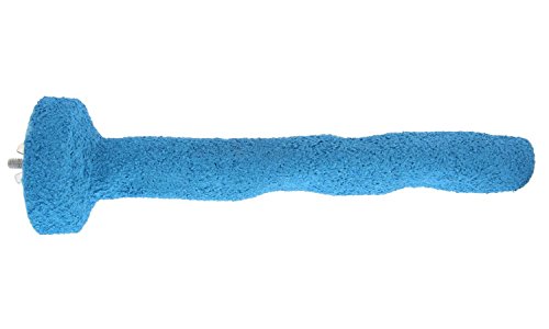 Sweet Feet and Beak Thermal-Lite Natural Patented Perch, Large â€“ Purple- Perfect for Keeping your Bird's Feet and Beaks Healthy