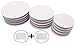 K-Musculo Heavy Sturdy Cake Boards Set of 15 | 3 Times Sturdier Than Corrugated Cardboard| 5 Each of 6 Inch, 8 Inch and 10 Inch | Cake Base, Cake Circles Bundle with Cake Comb for Decoration |