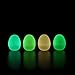 48 Pieces Glow in The Dark 2 3/8î Easter Eggs for Filling Specific Treats, Easter Glow Theme Party Favor, Easter Eggs Hunt, Basket Stuffers Filler, Classroom Prize, Party Favor Supplies by Joy