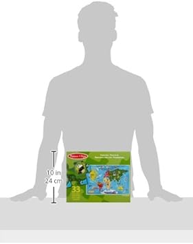 melissa and doug world map