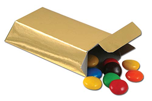 Foil Gold Bar Favor Boxes   (12/Pkg) - //coolthings.us