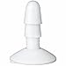 Doc Johnson Vac-U-Lock Suction Cup Plug, Clear Frost