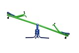 Sportspower Junior Teeter Totter - Childrens Indoor and Outdoor Heavy-Duty Spinning Seesaw