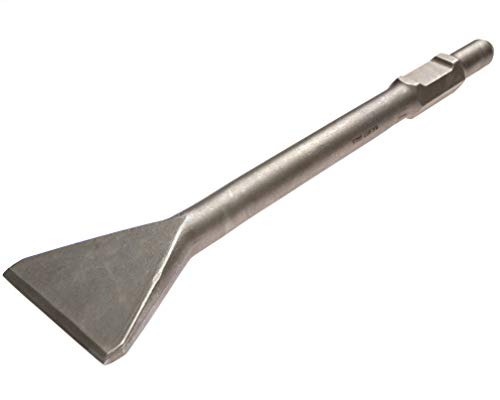 4-in Wide THINSET REMOVAL BIT, Tile and Demo Chisel, 1-1/8 Hex, Jackhammer Chisel!! (4" X 16")