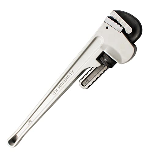 HFS(R) アルミパイプレンチ 620mm 最大口開き:76mm 歯型ジョー 配管