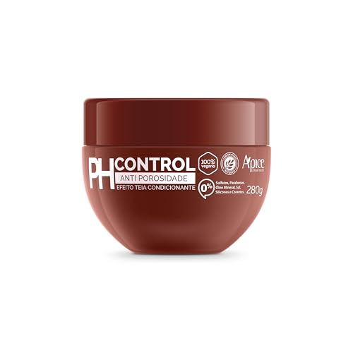 Ápice Máscara Acidificante PH Control | Tratamento Anti-Porosidade com Efeito Teia para Selagem das Cutículas e Hidratação Profunda | 280g