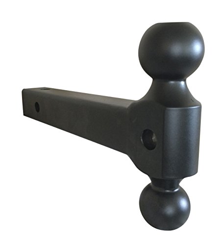 GEN-Y GH-034,2" Tri Ball Mount, Solid Steel Shank,10,000 lb., 2 5/16",2",1 7/8" Ball Mount,100% USA Made