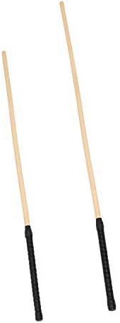 Liebe Seele 26.5’’ Pliable Rattan Caning Canes Whip Riding Crop Set of 2 Pieces