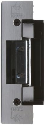 Rofu 1702-05 US28 Electric Strikes for Mortise and Cylindrical Locksets, Aluminium, 12V AC/12V DC, 1-1/4" x 4-7/8"