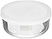 Bormioli Rocco Frigoverre Round Storage Container with Frosted Lid, 10-1/4-Ounce