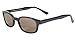 Pacific Coast Original KD's Biker Sunglasses (Black Frame/Dark Brown Lens)