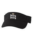 Go All Out Adjustable Black Adult Crowned Dilly