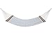 Patio Watcher 14 FT Quick Dry Rope Hammock with Double Size Solid Wood Spreader Bar Outdoor Patio Yard Poolside Beach Hammock with Chains, Waterproof and UV Resistance, 2 Person 450 Pound Capacity