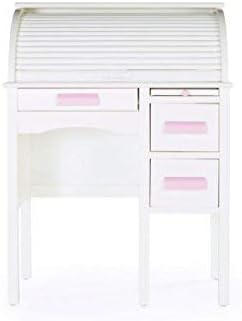 Guidecraft Jr Roll Top Desk White Amazon Co Uk Kitchen Home