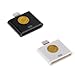 [Pack of 2] Lightning 8-Pin Male to 30-Pin Female Adapter Charger for iPhone 6S, 6, 5, 5S, SE, iPad Air (Black-White)