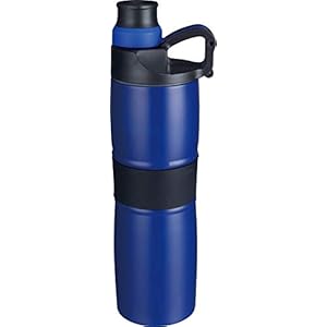 Signoraware Starlene Stainless Steel Vacuum Flask Bottle, 600ml, Blue