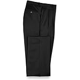 Paul Fredrick Men's Wool Gabardine Pleated Pants