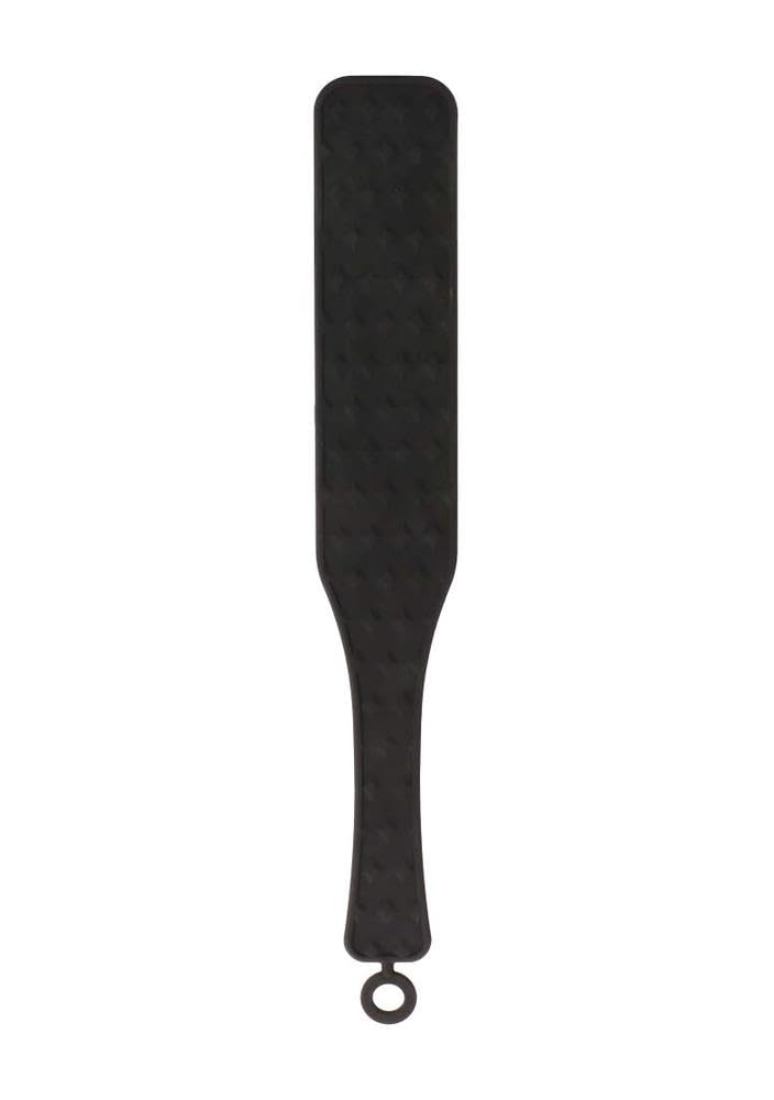 Ouch! By Shots - Silicone Textured Paddle - Black