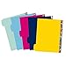 Avery 5 Tab Reversible Fashion Binder Dividers, Design May Vary, Big Tabs, 1 Set (29440),Assorted
