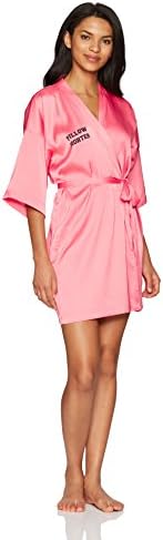 MINKPINK Women's Pillow Fighter Robe, Pink, Medium