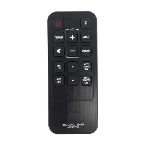 Meide AKB74815311 Remote Control for LG Sound Bar LAS260B
