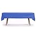 Gift Expressions 6 CT Premuim 54x108 inch Rectangle Plastic Tablecloth Waterproof Disposable Party Event Decoration Heavy Duty Table Cover(Royal Blue)