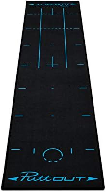 PuttOut Pro Golf Putting Mat – Perfect Your Putting (7.87-feet x 1.64-feet)