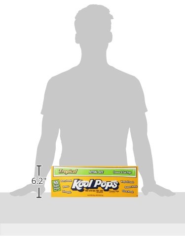 Kool Pops 5.5oz Tropical Freezer Bars 45 Count - Thumbnail 4
