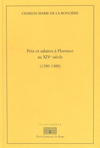 Prix et salaires à Florence au XIVe siècle