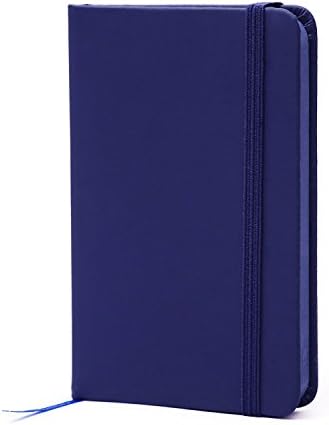 BIOBAY Classic Ruled Travel Notebook | Hardcover Writing Journal and Diary – Premium Lined Paper and Durable Design - 192 pages - Assorted Solid Colors