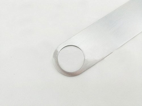 image for KISEER Heavy Duty Stainless Steel Flat Bottle Opener, 6 Pack Beer Bott