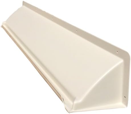 DOORBRIM Door Overhead Rain Drip Cap for Mild Climates - Almond